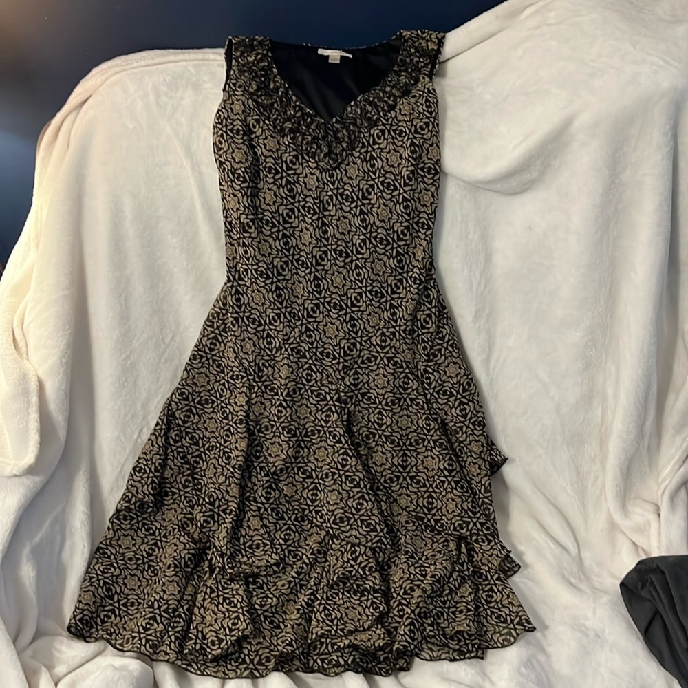 Really nice black and brown dress